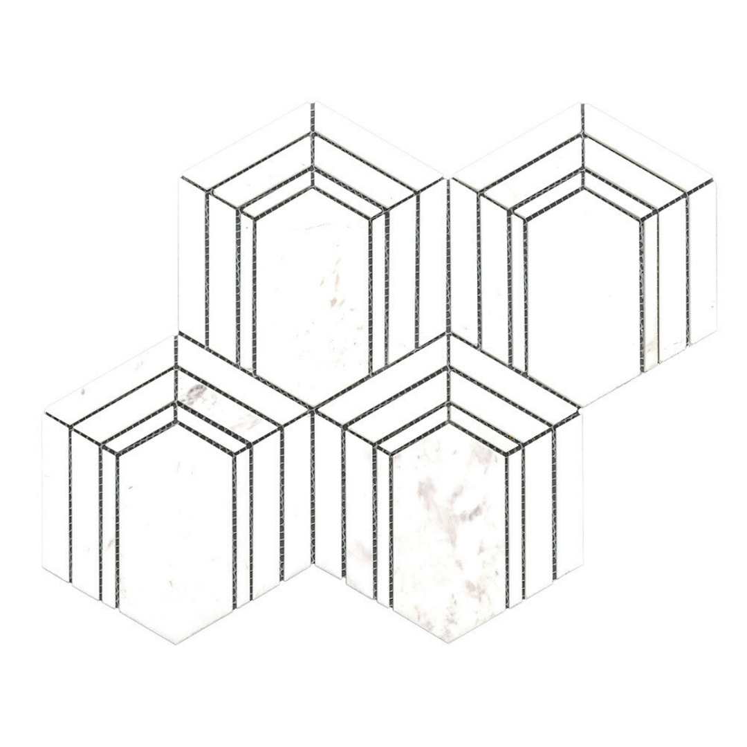 Argos Peak Hexagon Carrara & Thassos 0.83s