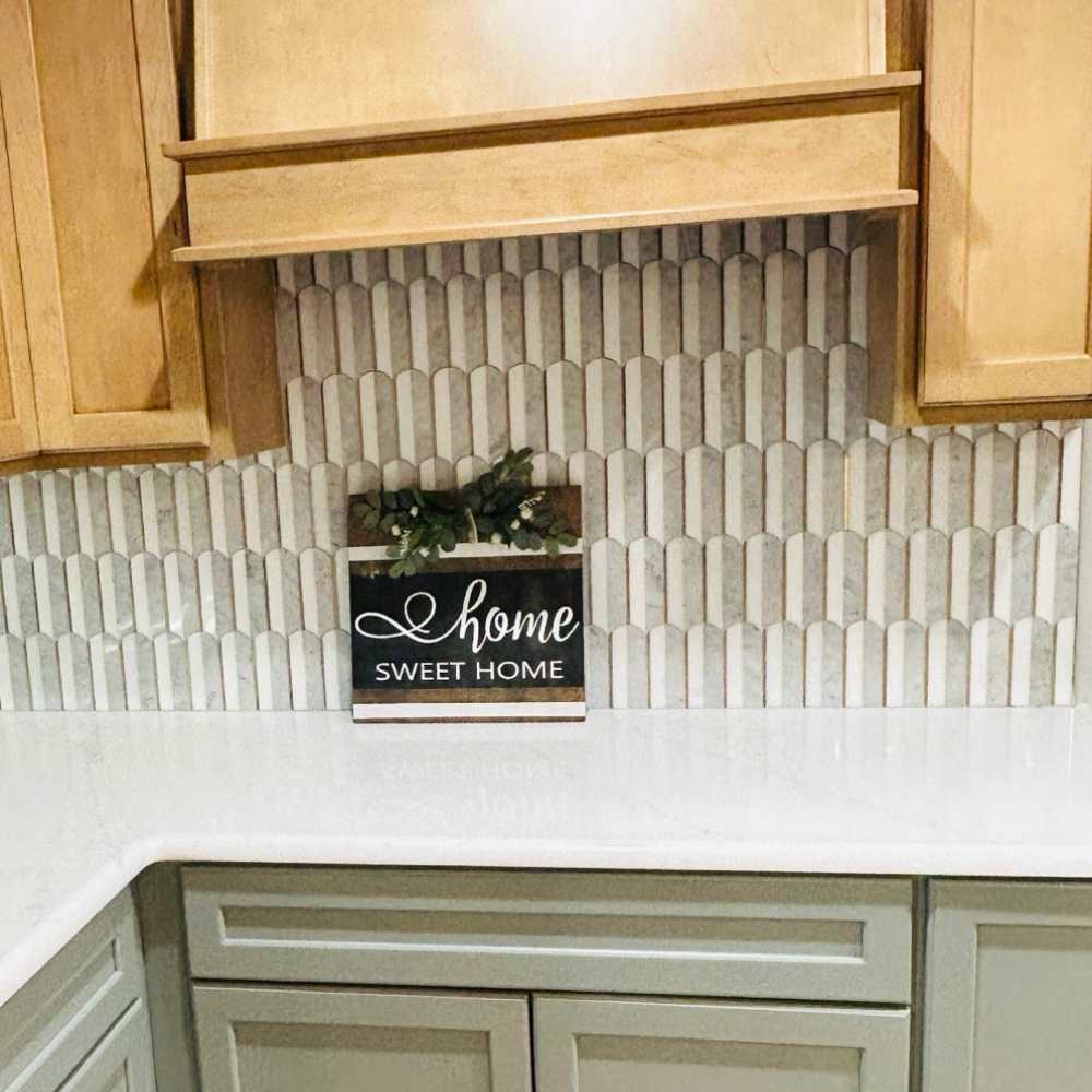 Mad Decade 12" x 12" Marble Mosaic Wall & Floor Tile