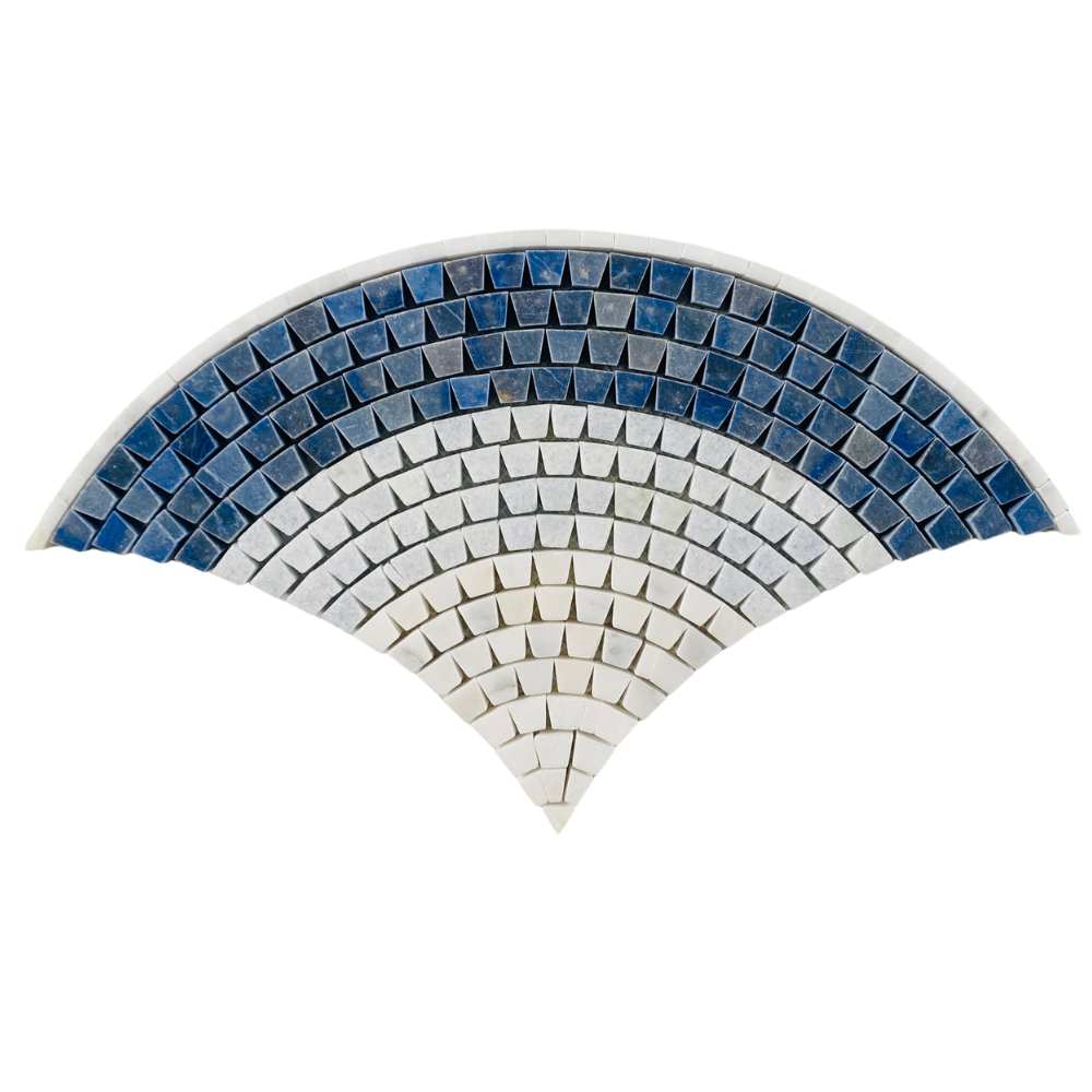 Brise Azules Marble Mosaic 0.50sf/sh