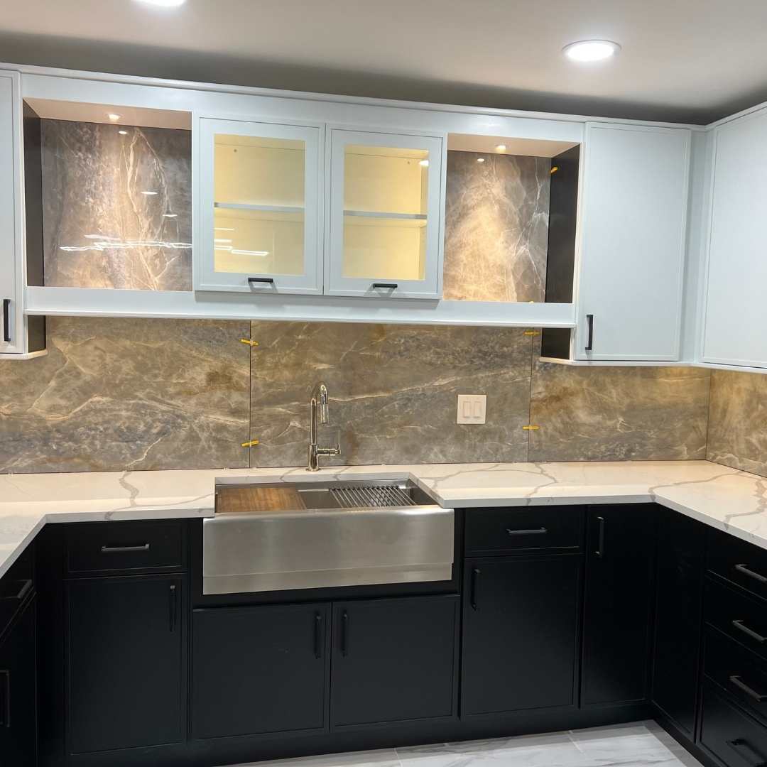 Adin 24" x 48" Porcelain Marble Look Wall & Floor Tile