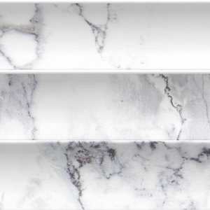 Lyrical 4.5" x 9" Matte Porcelain Fluted Wall Tile