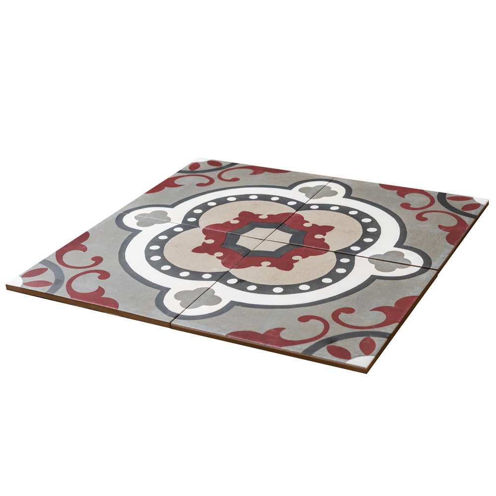 Art Deco 8" x 8" Porcelain Wall & Floor Tile