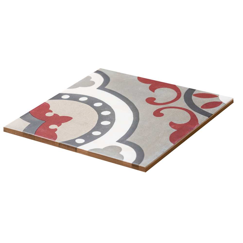 Art Deco 8" x 8" Porcelain Wall & Floor Tile