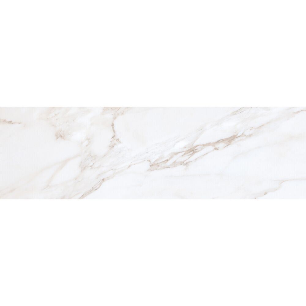 Huntington 3" x 10" Matte Ceramic Bullnose Tile Trim in White