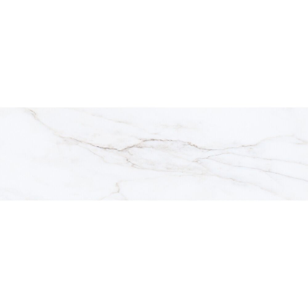Huntington 3" x 10" Matte Ceramic Bullnose Tile Trim in White