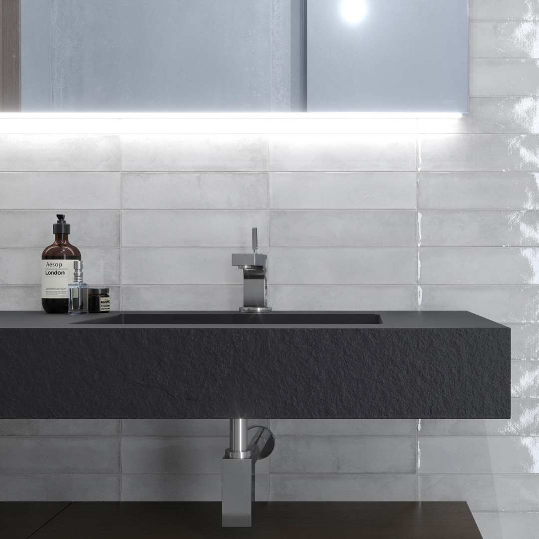 Avila 3" x 12" Ceramic Brick Look Subway Wall Tile