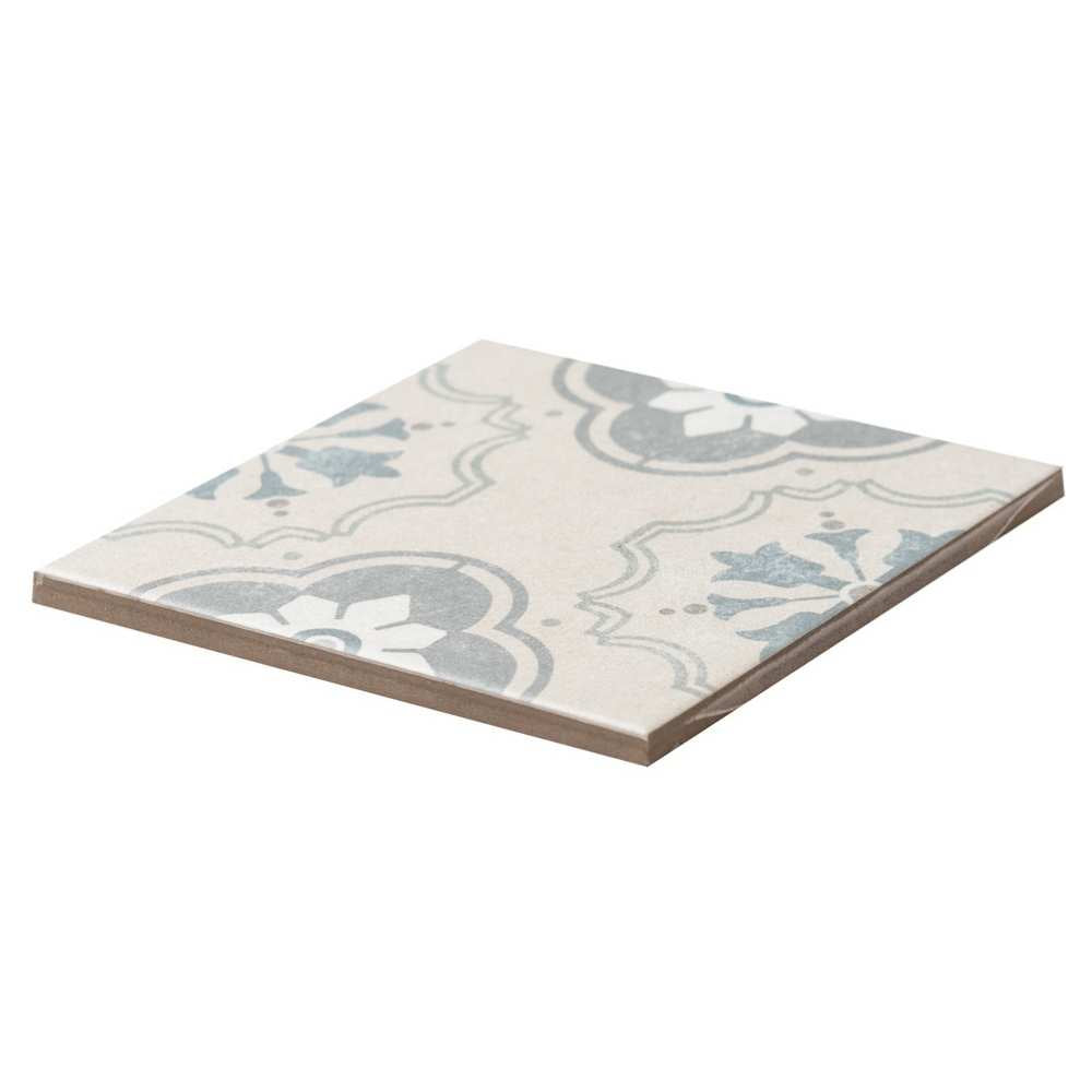 Oheka 6" x 6" Porcelain Patterned Wall & Floor Tile