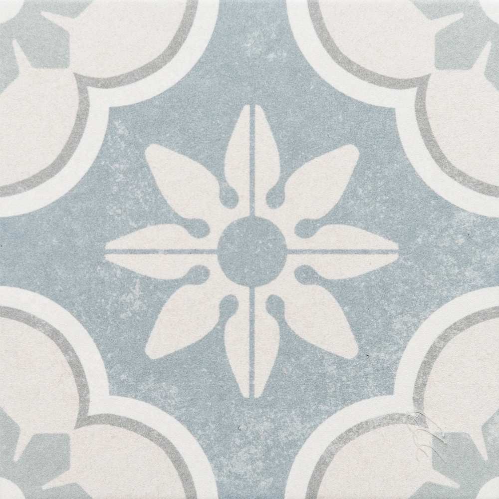 Oheka 6" x 6" Porcelain Patterned Wall & Floor Tile