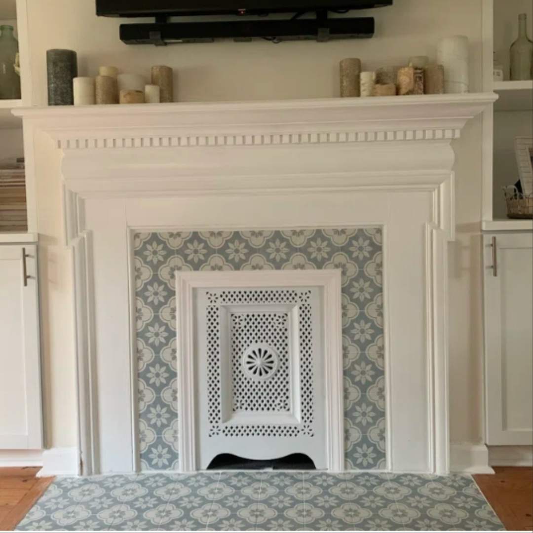 Oheka 6" x 6" Porcelain Patterned Wall & Floor Tile