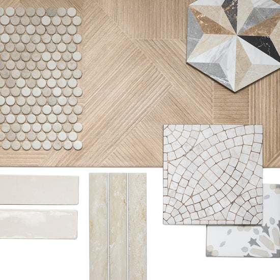 Eterna Penny 12"x12" Recycled Glass Mosaic Tile