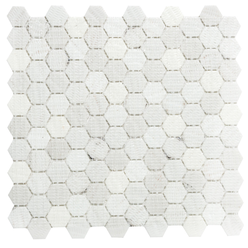 Eterna Hex 1"x1" Glass Matte Mosaic