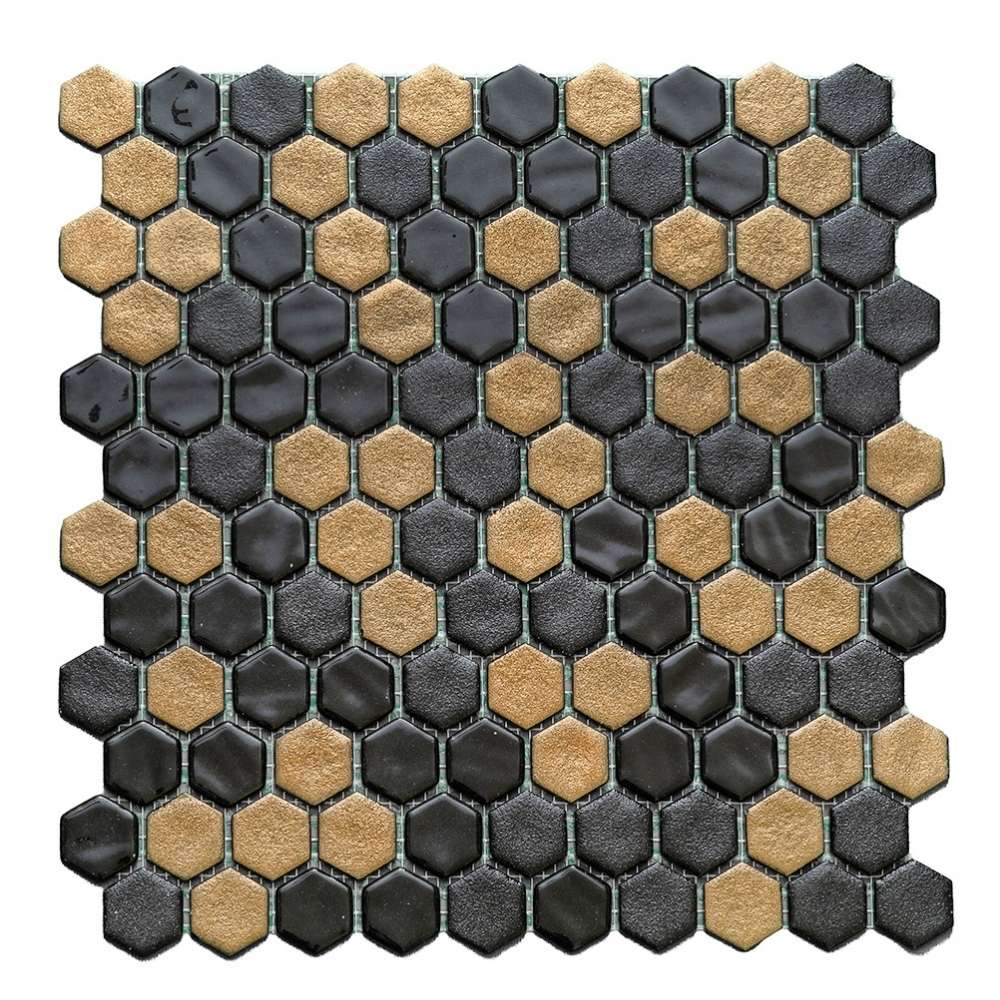 Eterna Hex 1"x1" Glass Matte Mosaic