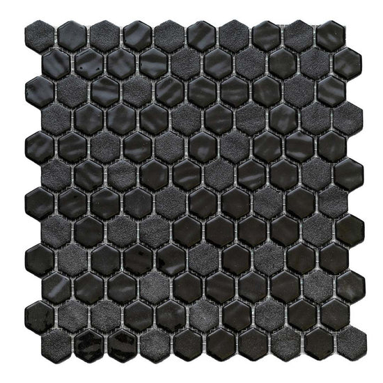 Eterna Hex 1"x1" Glass Matte Mosaic
