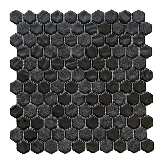 Eterna Hex 1"x1" Glass Matte Mosaic