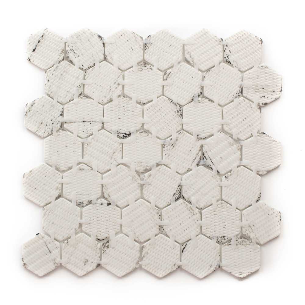 Eterna Hex 2"x2" Recycled Glass Matte Mosaic