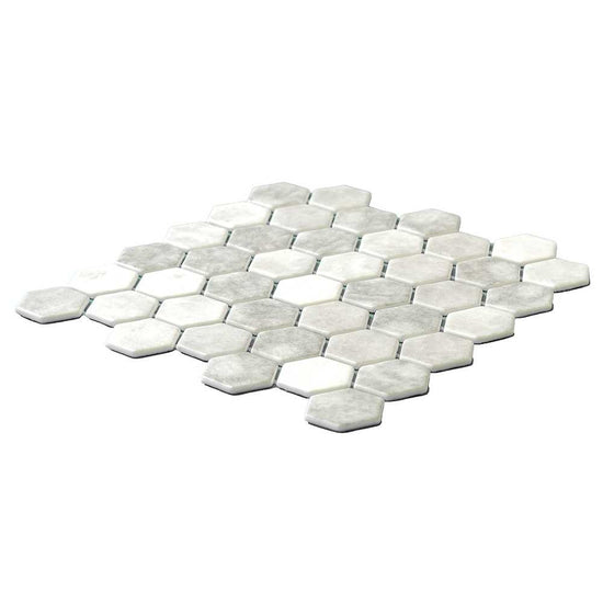 Eterna Hex 2"x2" Glass Satin Mosaic