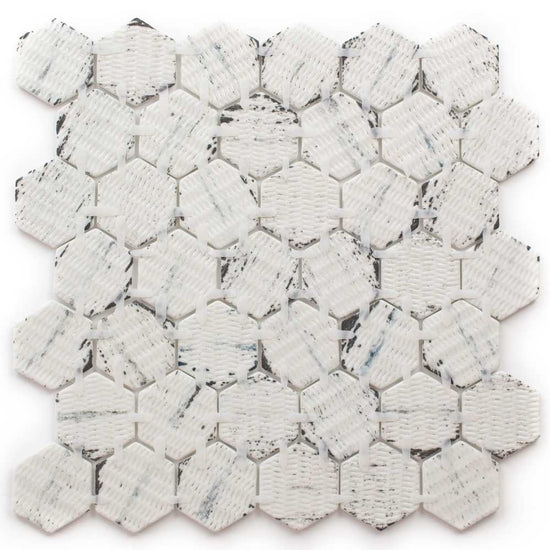 Eterna Hex 2"x2" Recycled Glass Matte Mosaic