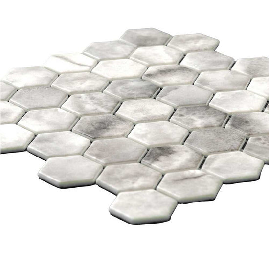 Eterna Hex 2"x2" Glass Matte Mosaic