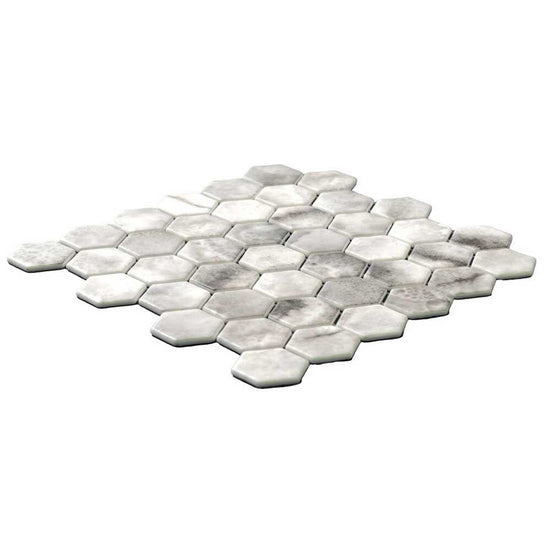 Eterna Hex 2"x2" Glass Matte Mosaic