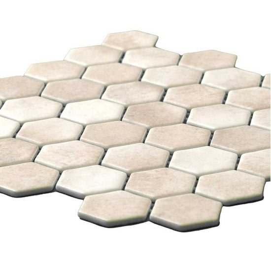 Eterna Hex 2"x2" Glass Matte Mosaic