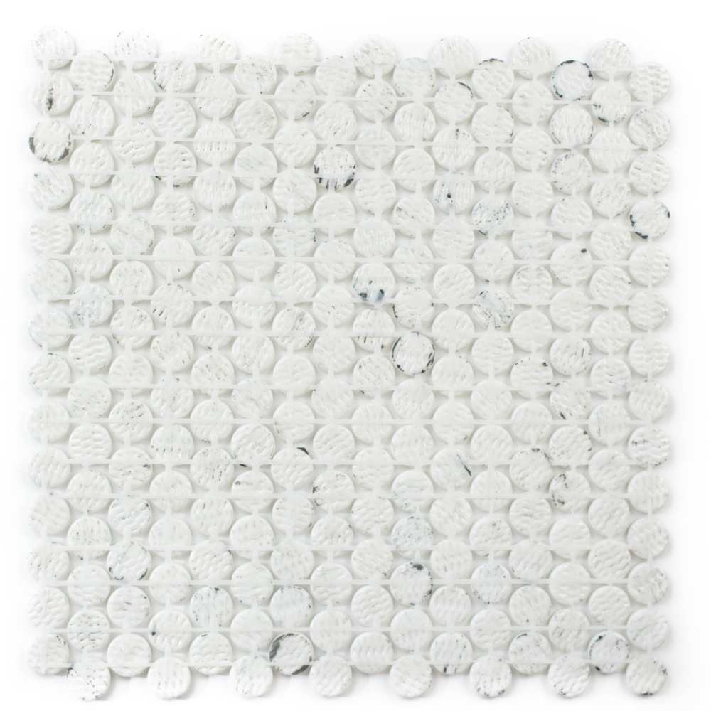 Eterna Penny 12"x12" Recycled Glass Mosaic Tile
