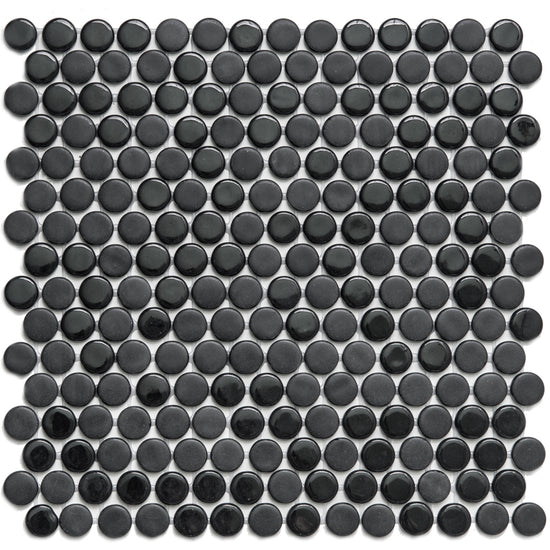 Eterna Penny 12"x12" Recycled Glass Mosaic Tile