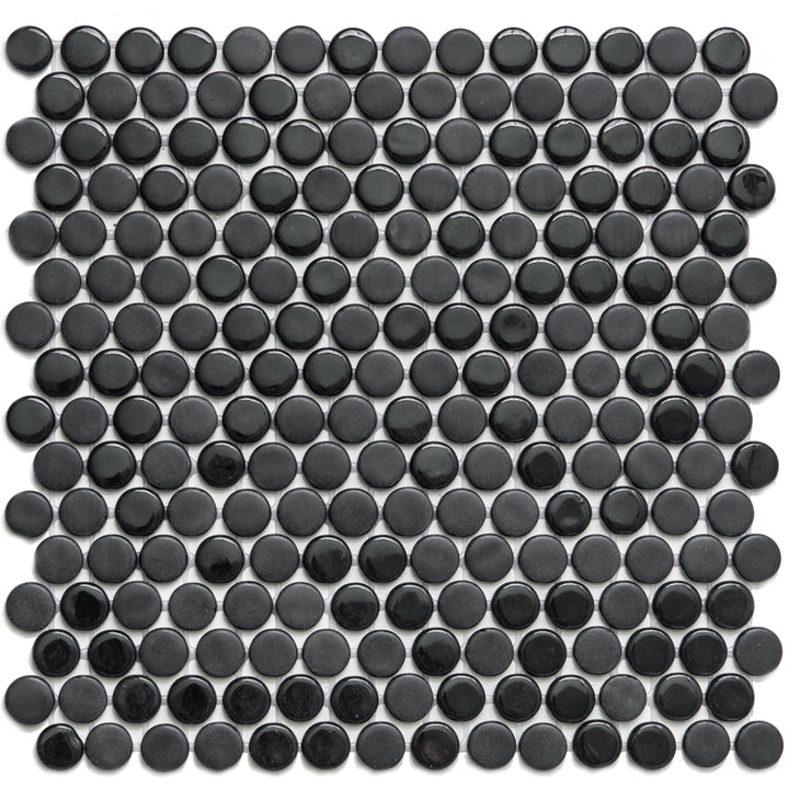 Eterna Penny 12"x12" Recycled Glass Mosaic Tile