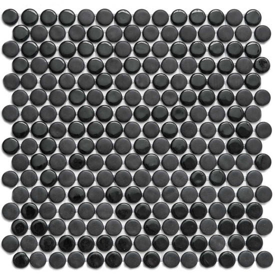 Eterna Penny 12"x12" Recycled Glass Mosaic Tile