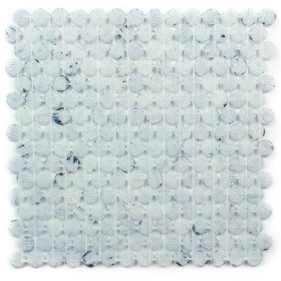 Eterna Penny 12"x12" Recycled Glass Mosaic Tile