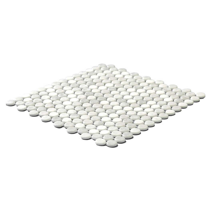 Eterna Penny 12"x12" Recycled Glass Mosaic Tile