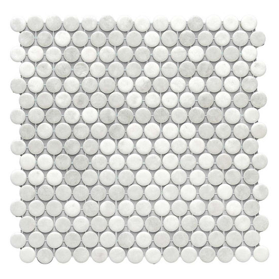Eterna Penny 12"x12" Recycled Glass Mosaic Tile