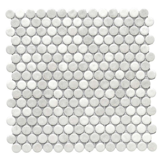Eterna Penny 12"x12" Recycled Glass Mosaic Tile