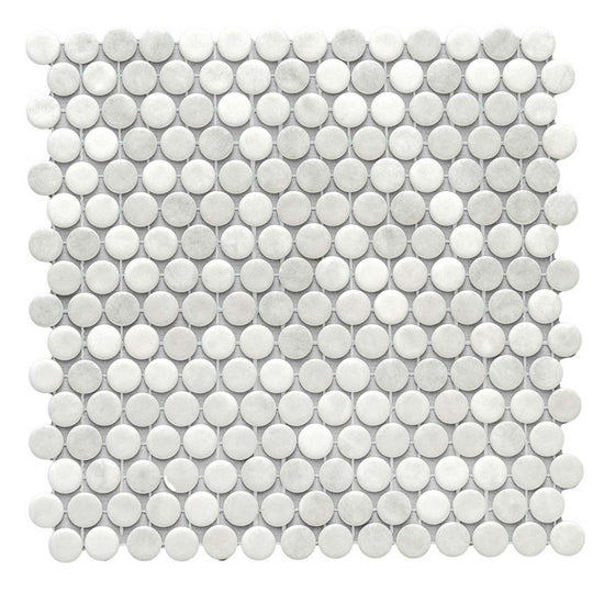 Eterna Penny 12"x12" Recycled Glass Mosaic Tile