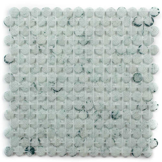 Eterna Penny 12"x12" Recycled Glass Mosaic Tile