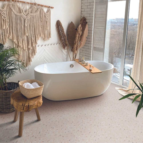 Eterna Penny Recycled Glass Matte Mosaic