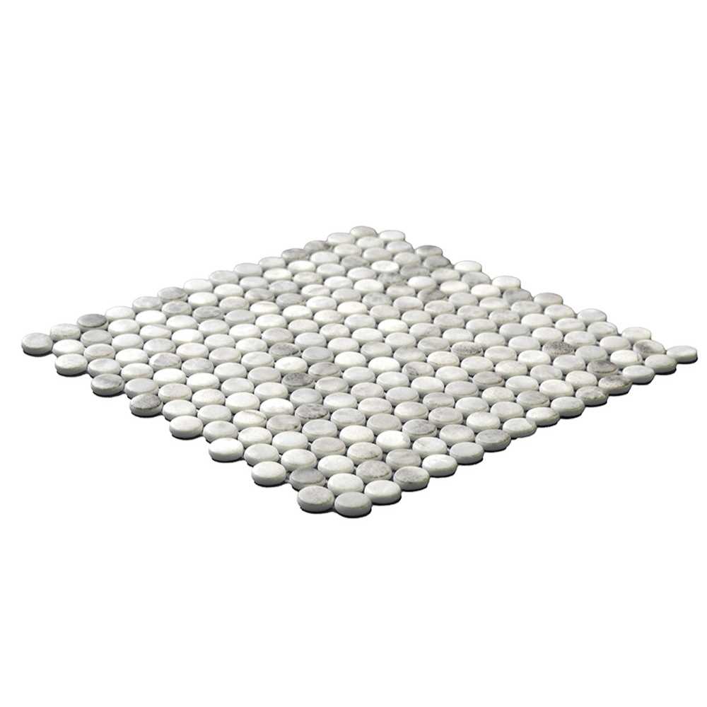 Eterna Penny 12"x12" Recycled Glass Mosaic Tile