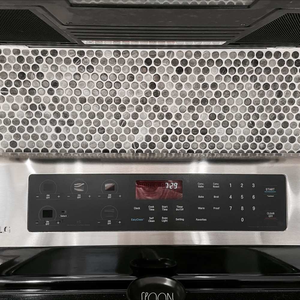 Eterna Penny 12"x12" Recycled Glass Mosaic Tile