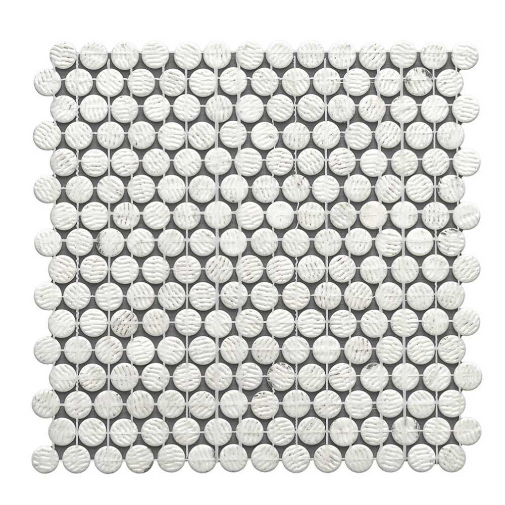 Eterna Penny 12"x12" Recycled Glass Mosaic Tile