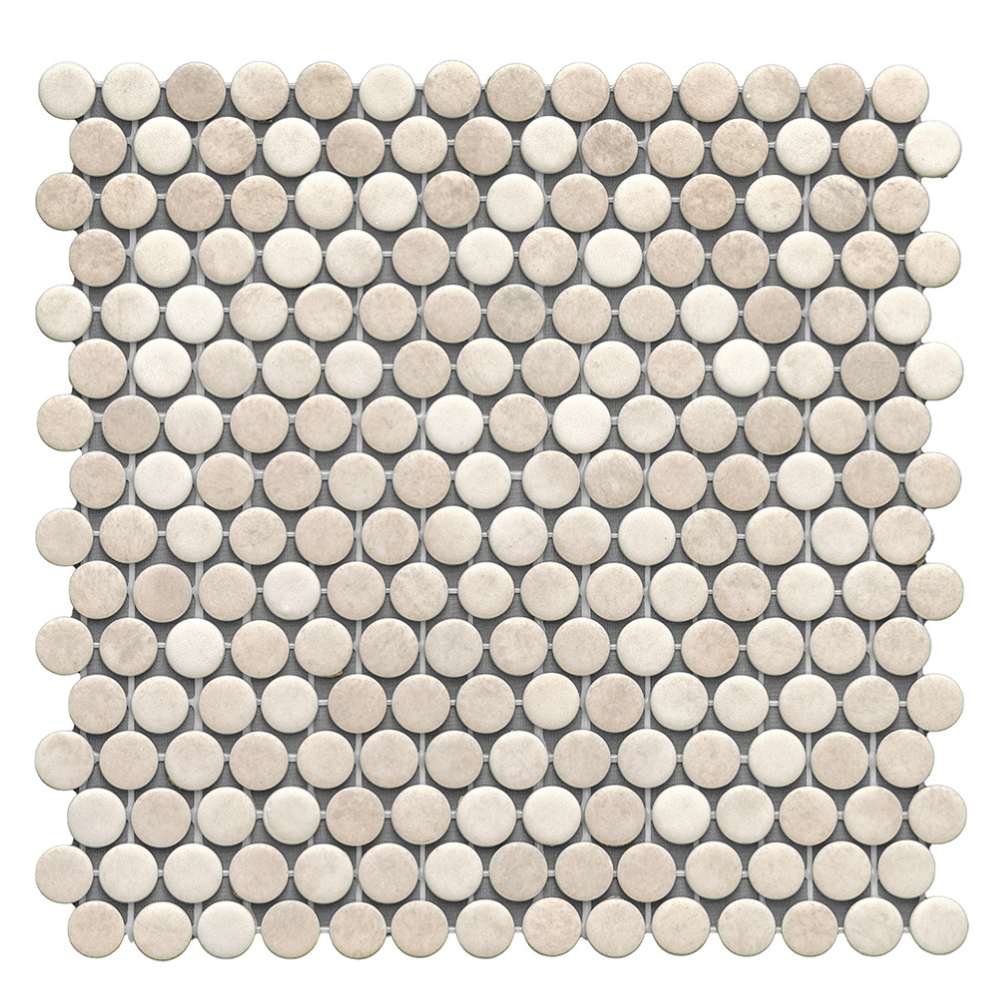 Eterna Penny 12"x12" Recycled Glass Mosaic Tile
