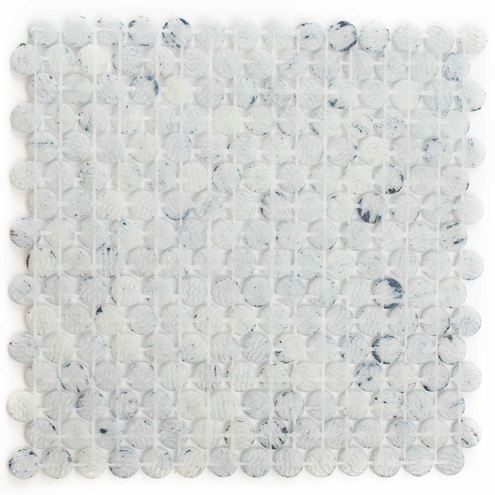 Eterna Penny 12"x12" Recycled Glass Mosaic Tile