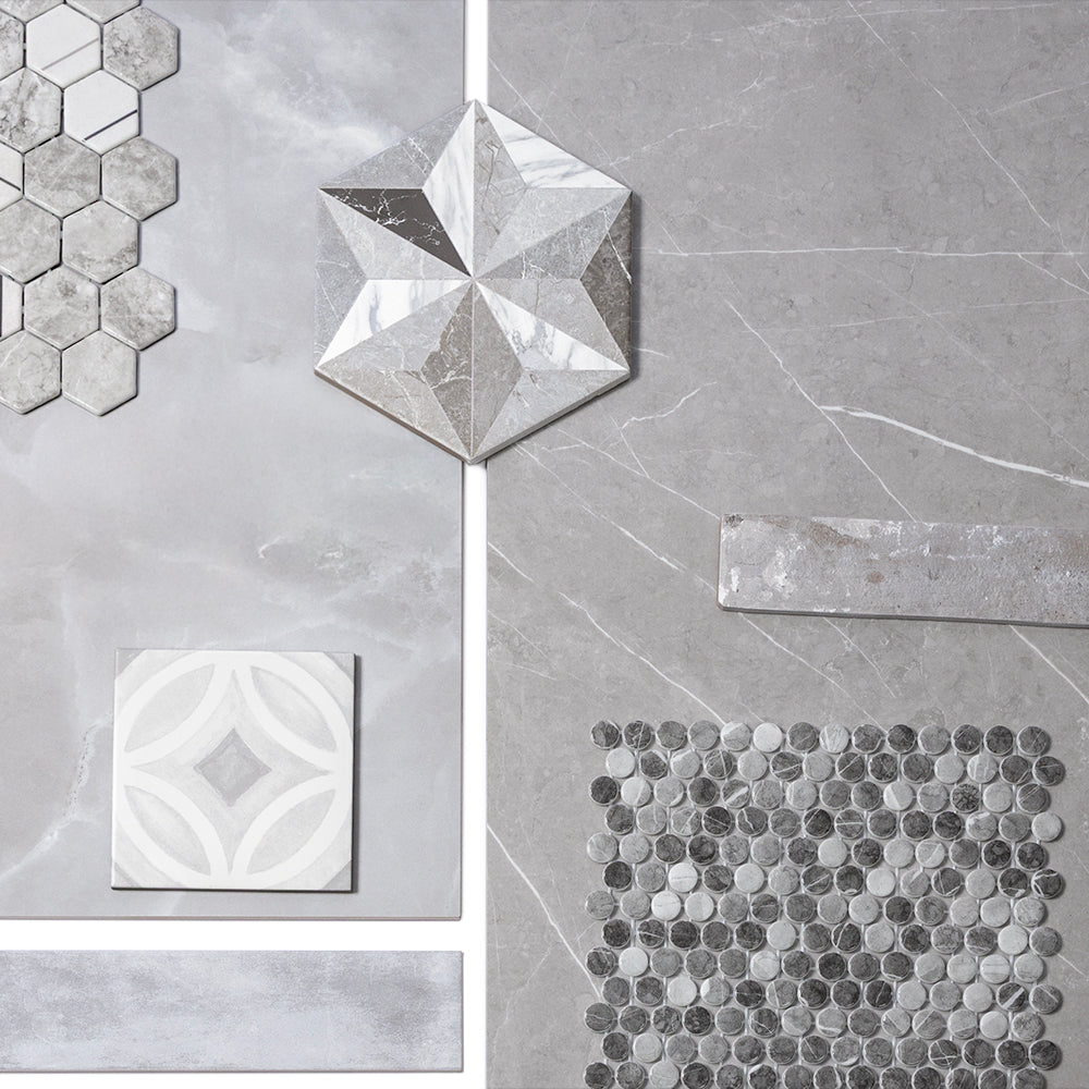 Eterna Penny 12"x12" Recycled Glass Mosaic Tile