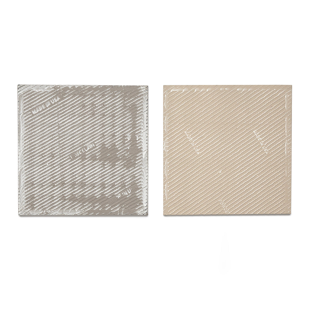 Windsor 12"x12" Checkerboard Bronze & Crema Marfil Porcelain Matte Tile