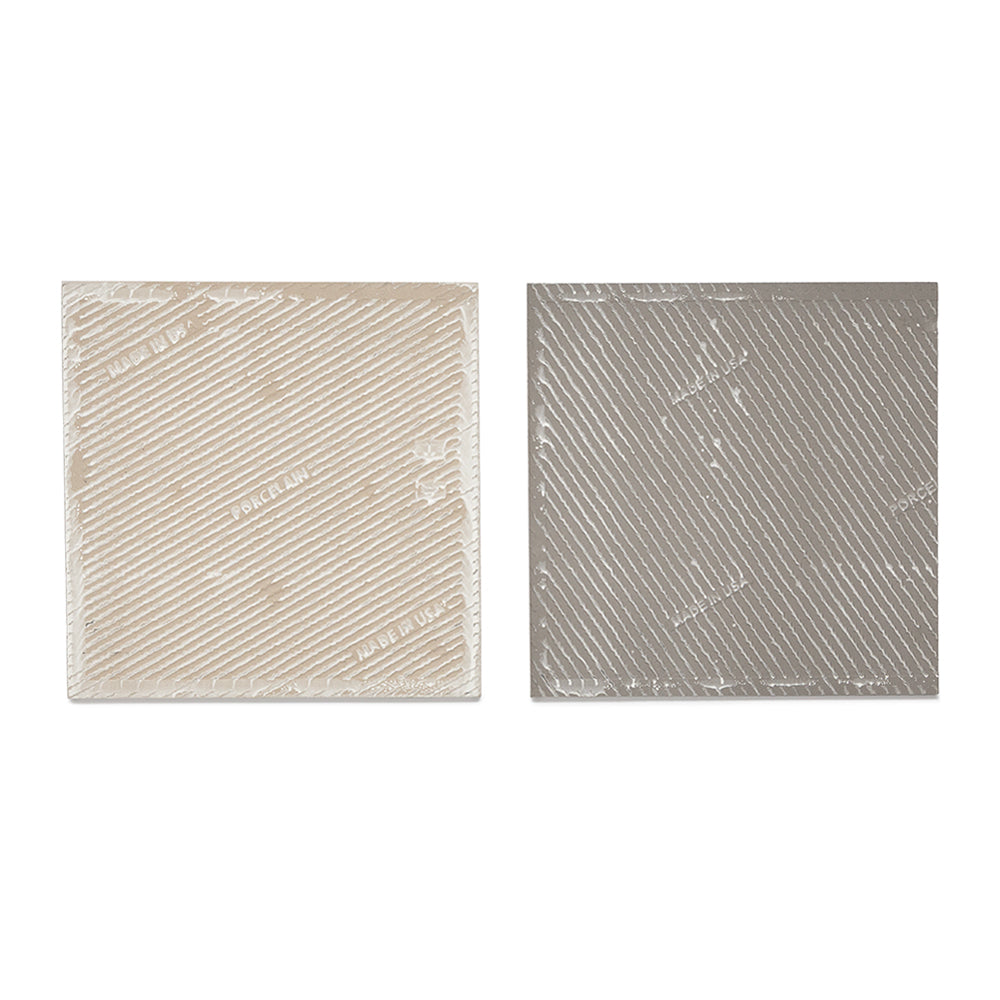 Windsor 12"x12" Checkerboard Calacatta & Gris Porcelain Matte Tile