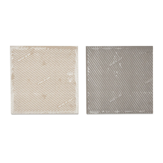 Windsor 12"x12" Checkerboard Calacatta & Gris Porcelain Matte Tile