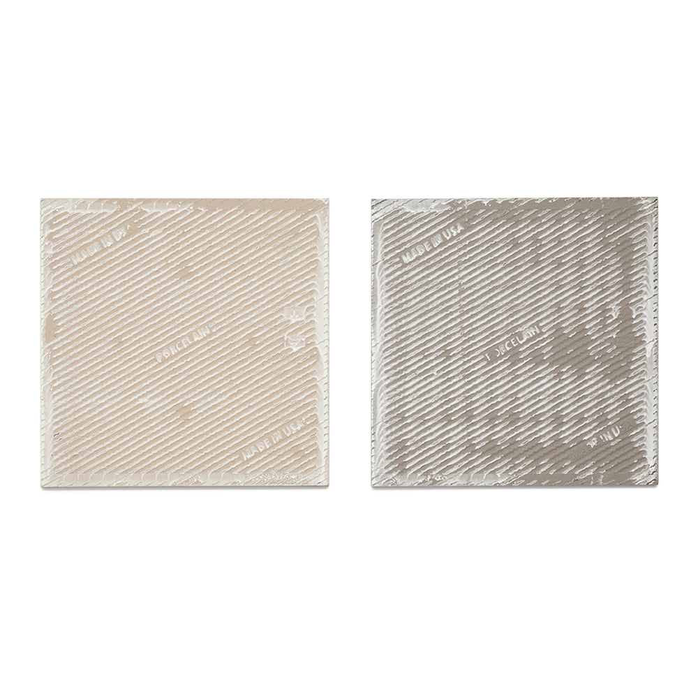 Windsor 12"x12" Checkerboard Calacatta & Nero Marquina Porcelain Matte Tile