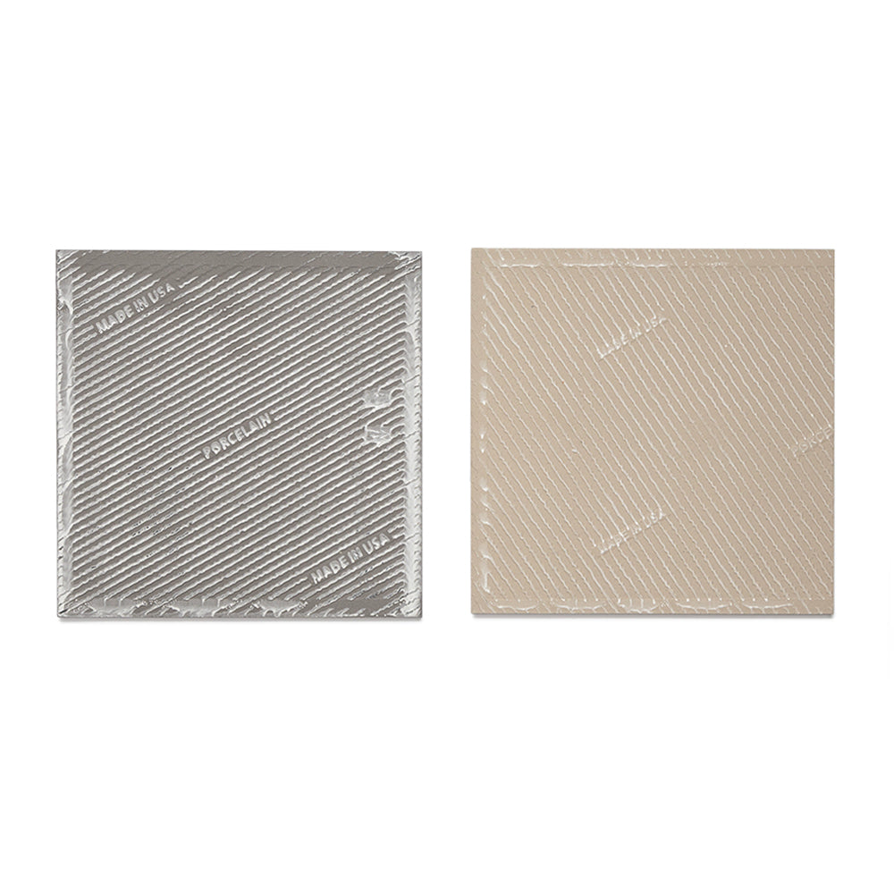 Windsor 12"x12" Checkerboard Crema Marfil & Nero Marquina Porcelain Matte Tile