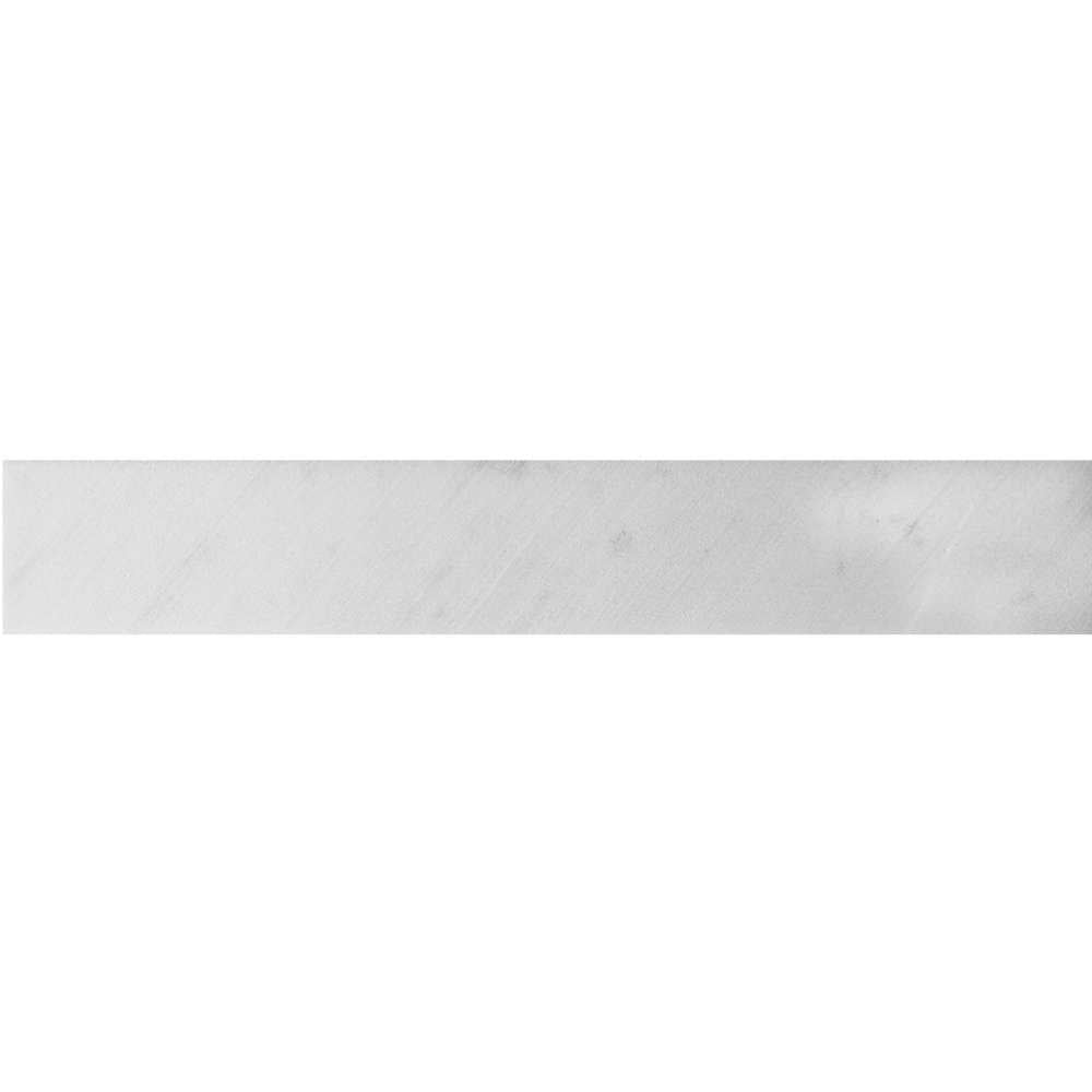 Borghese Carrara 2"x12" Bianco Marble Polished Chair Rail