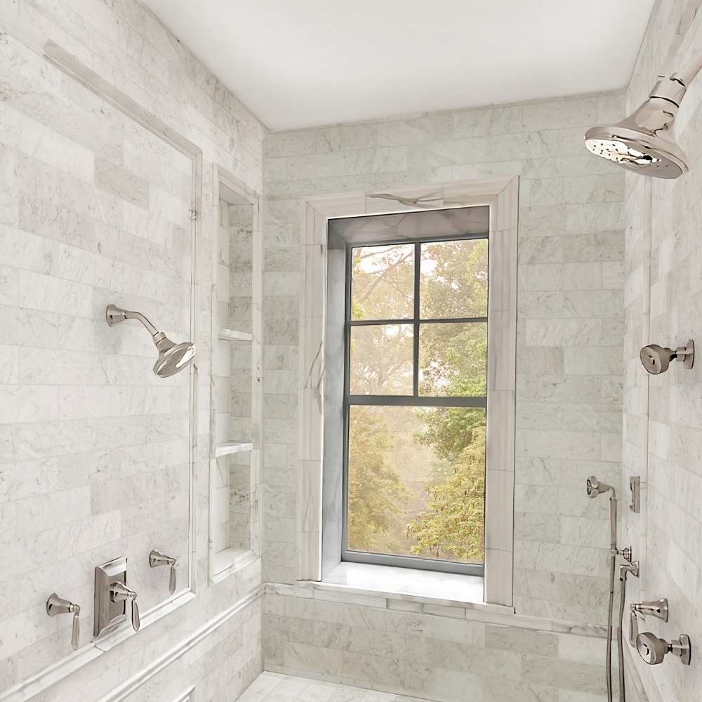 Borghese Carrara 3"x6" Bianco Marble Polished Tile