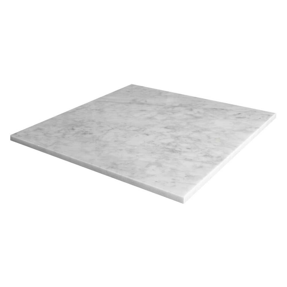 Borghese Carrara 12"x12" Bianco Marble Polished Tile