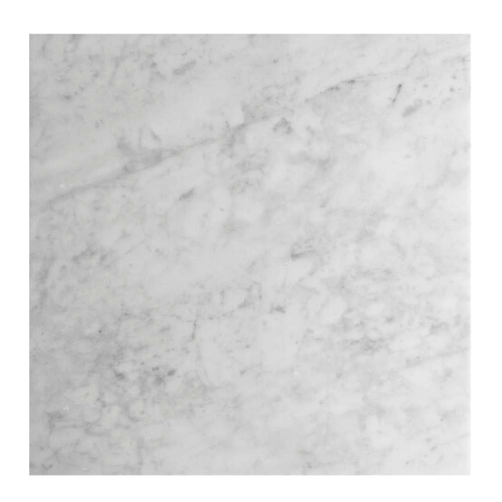 Borghese Carrara 12"x12" Bianco Marble Polished Tile